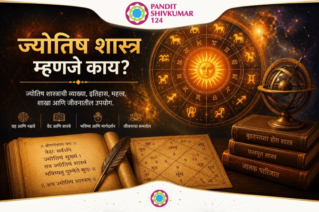 वैदिक ज्योतिषशास्त्र जन्मकुंडली ग्रह राशी आणि नक्षत्र माहिती